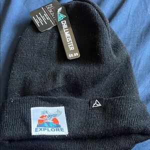 Black Mens “Explore” Beanie by Chillmeister